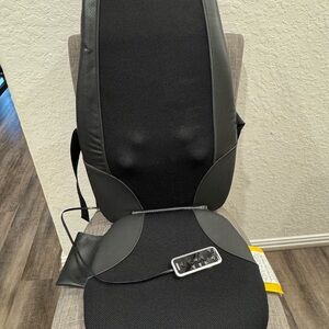 Homedics Black Shiatsu Massage Cushion with Heat